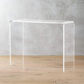 Console en acrylique