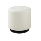 Pouf rotondo in similpelle