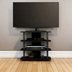 St. Marks 4-tier Corner TV Stand