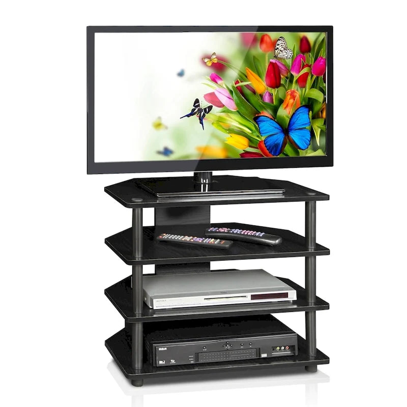 St. Marks 4-tier Corner TV Stand