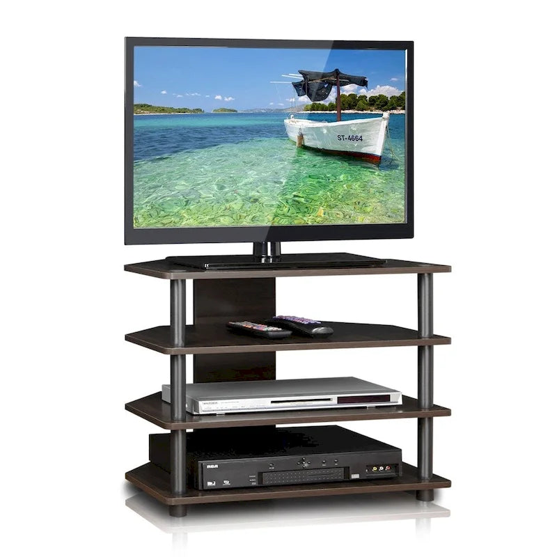 St. Marks 4-tier Corner TV Stand