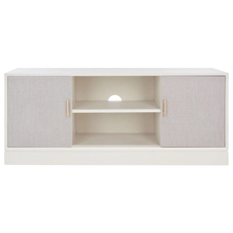 Burghilde 2 Door 1 Shelf Media Stand - 47 W x 16 D x 20 H - 47Wx16Dx20H