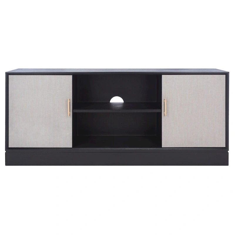 Burghilde 2 Door 1 Shelf Media Stand - 47 W x 16 D x 20 H - 47Wx16Dx20H