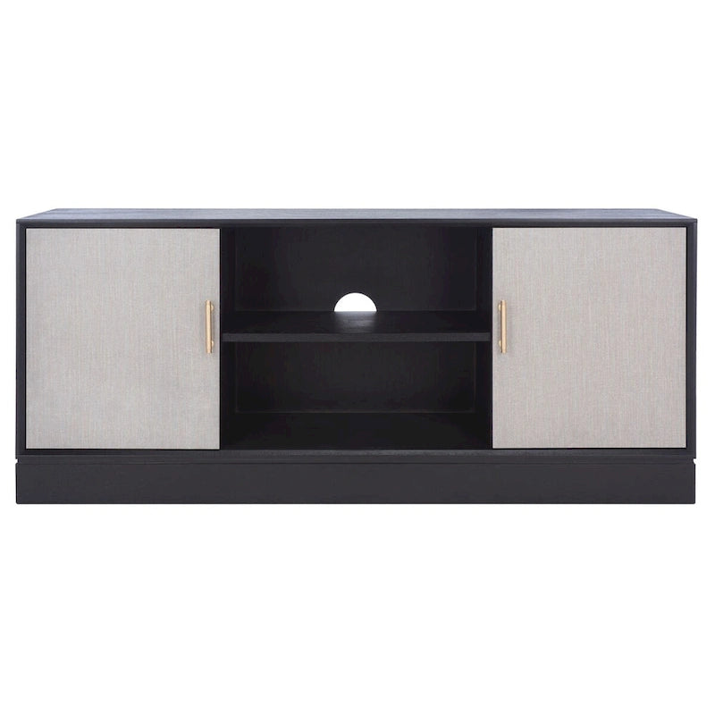 Burghilde 2 Door 1 Shelf Media Stand - 47 W x 16 D x 20 H - 47Wx16Dx20H