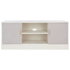 Burghilde 2 Door 1 Shelf Media Stand - 47 W x 16 D x 20 H - 47Wx16Dx20H