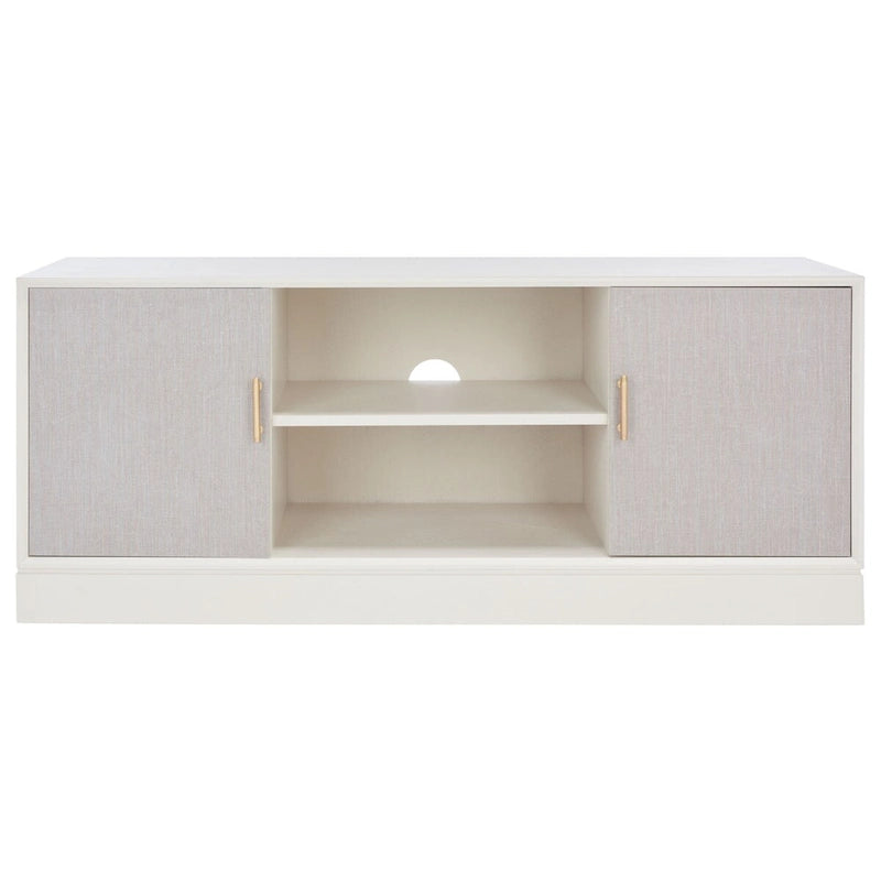 Burghilde 2 Door 1 Shelf Media Stand - 47 W x 16 D x 20 H - 47Wx16Dx20H