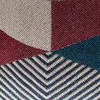 Jani Martinique Pouf ottomano quadrato da interno/esterno 45 x 45 x 45 cm