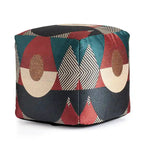 Jani Martinique Pouf ottomano quadrato da interno/esterno 45 x 45 x 45 cm