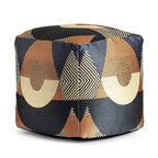 Jani Martinique Pouf ottomano quadrato da interno/esterno 45 x 45 x 45 cm
