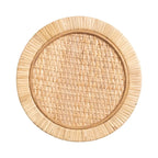 Tavolino da bibita in rattan Kate and Laurel Rafina - 9x9x22