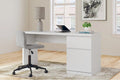 Signature Design by Ashley Onita White 60 Home Office Desk